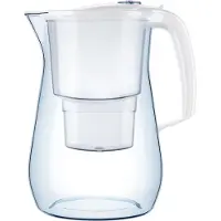 AQUAPHOR Waterfilterkan 4.2 liter Onyx wit met wisselpatroon Maxfor+
