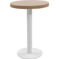 Prolenta Maison Exclusive - Bistrotafel, lichtbruin, 60 cm, MDF