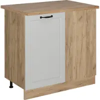 Vicco R-Line Hoekkast – 86 cm, WB Eik Wit Landhuis