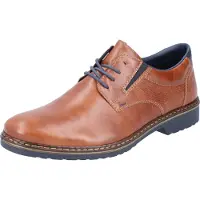 Rieker Veterschoen navy / cognac