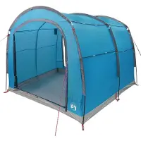 vidaXL Tent Waterdicht Blauw Polyester