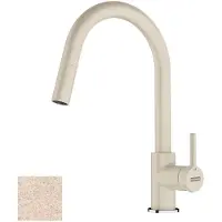 Franke Lina - Keukenkraan FC 6051.085 met uittrekbare sproeikop, zand 115.0626.083