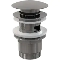 Alca - Afsluitbare afvoer, ClickClack, chroom A390