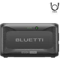 BLUETTI B500K uitbreidingsaccu, LiFePO4 5120Wh accupack voor AC300 powerstations, extra accu voor thuis, noodgevallen en langere accuduur