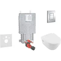 GROHE Uniset - Uniset voor wandcloset, compleet set 38643SET-KB