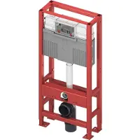 Tece - Voorwandinstallatie voor hangende toiletten, hoogte 1,12 m 9500393