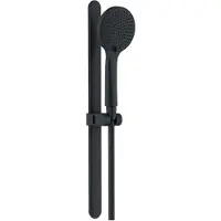 Novaservis Ferro Nostris - Set van douchekop, douchestang en doucheslang, 3 jets, zwart N99BL