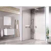 Ravak Walk-In - Douchewand Walk-In Wall 100x200 cm, chroom/helder glas GW9WA0C0SZ1