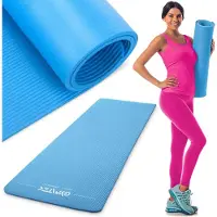 Gymtek Yogamat 1cm - 180x61cm - Trainingsmat voor Pilates, Yoga & Fitness - Antislip Yoga Mat