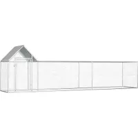 Syfax Kippenren 5x1x1,5 m gegalvaniseerd staal