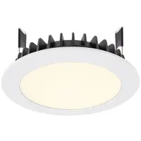 Deko-light 565231 LED Panel Round III 12 LED-inbouwlamp Energielabel: G (A - G) LED LED vast ingebouwd 12.50 W Verkeerswit (RAL 9016)