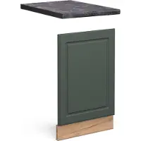 Vicco Fame-Line Frontpaneel – 45 cm, WB Antraciet Groen-Goud Landhuis