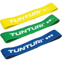 Tunturi weerstandsband set textiel (3 stuks)