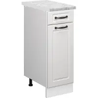 Vicco R-Line Keukenonderkast – 30 cm WB Marmer Wit Landhuis