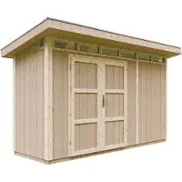 Timbela M902A - LP SmartSide Tuinhuis op houtbasis - 4 m² - 161x412xH239 cm - met vloer