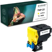 Evoke Toner voor Konica Minolta A0X5252 / TNP22Y-TNP22XY A0X5252 / TNP22Y, geel (yellow) | Vervanging voor C35 C35P
