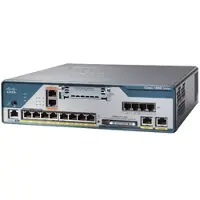Cisco 1861, 10, 100 Mbit/s, Ethernet (RJ-45), IEEE 802.3af, 8 gebruikers, HTTP, IOS