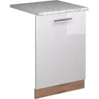 Vicco Fame-Line Vaatwasserfrontpaneel – 60 cm, WB Marmer Wit Hoogglans