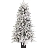 Black Box Trees Grimshaw Kunstkerstboom in Pot - H120 x Ø55 cm - Groen
