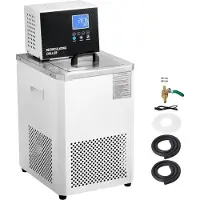 StarTech.com Laboratorium circulatiekoeler - Koel- en circulatiepomp waterbad 6 L - Temperatuurbereik -20°C tot 100°C - LCD-scherm - RVS 304 - Koel- en verwarmingsfunctie