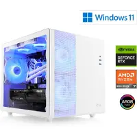 CSL-Computer Gaming PC M11850H met AMD Ryzen 7 8700F processor, SSD en Nvidia GeForce RTX grafische kaart - Compleet systeem - 32 GB