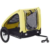 Prolenta Maison Exclusive - Fietskar voor honden, geel en zwart