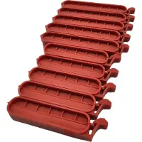 Gadgetpoint - Vershoudknijpers - Knijpers - Broodknijpers - Afsluitclips - Rood