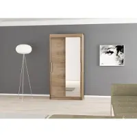 Minio Kledingkasten TOKYO 2, 120 cm, Sonoma-kleur