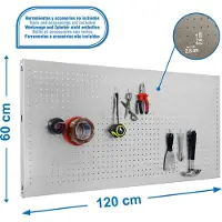 Simonwork (bancos De Trabajo) Panelclick +8 Gereedschapsbord 600x1200x35 Mm
