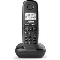 Gigaset Draadloze telefoon Basic 100, met luidsprekerfunctie, verlicht display, 50 contacten, oproepblokkering, zwart