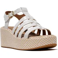 Original Brands Platfforms graphic-weave leather fisherman sandals