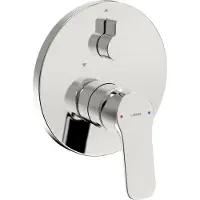 Hansa Basic - Inbouwkraan, voor 2 functies, chroom 80559003