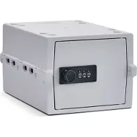 Lockabox Mini Opbergbox met Cijferslot – Afsluitbare Medicijnkast – Polycarbonaat Kluis – Koelkast en Diepvries Proof – 3 Liter – 22,3 x 15,4 x 12 cm