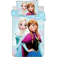 Jerry Fabrics BABY Dekbedovertrek, Anna Elsa - 135 x 100 cm - Katoen