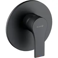 Kludi Zenta SL - Inbouw douchekraan, mat zwart 487553965