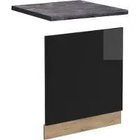 Vicco R-Line Frontpaneel – 60 cm, WB Antraciet Zwart hoogglans