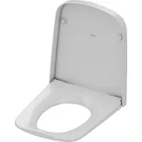 Tece TECEone toiletbril, deksel, wit, softclose, afneembaar, Duroplast, geschikt voor TECEone keramiek