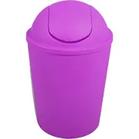 MSV Afvalemmer met Kanteldeksel – Prullenbak voor Badkamer, Toilet en Keuken – Modern Design uit de AKO Collectie
