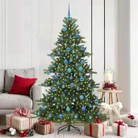 Prolenta Maison Exclusive - Kunstkerstboom, inklapbaar, groen, 180 cm, PVC en staal