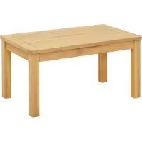 Syfax Salontafel Licht acacia 70 x 40 x 36 cm Massief Acaciahout