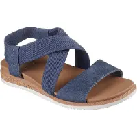 SKECHERS Sandaal 'Bobs Desert Kiss Low' blauw