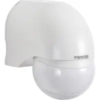 Wallair 1SPSP010 Bewegingsmelder Opbouw (op product), Opbouw (op muur) 180 ° Relais Wit IP44