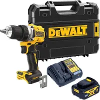 DeWalt DCD 800 M1T accuboormachine 18 V 90 Nm borstelloos + 1x accu 4.0 Ah + lader + TSTAK
