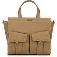 WITTCHEN Dames Katoenmix Tas Khaki Katoenmix Tas