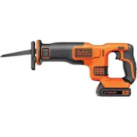 Black & Decker Accusnijmachine, BLACK+DECKER BDCR18-QW, 18V, met 1,5 Ah accu + oplader + 15 cm zaagblad