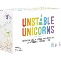 Unstable Unicorns kaartspel, strategie, voor 2-8 spelers, vanaf 8 jaar, speelduur 30-60 minuten