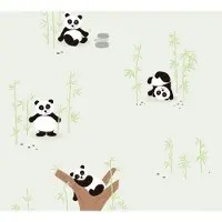 A.S. Création Little Love groen behang | 381421