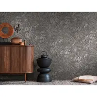 Living Walls Smart Surfaces - Grijs - Floraal - 395607