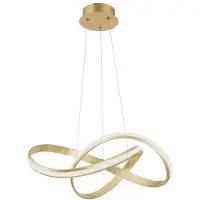 Paul Neuhaus Gouden hanglamp Melinda Ø 60cm