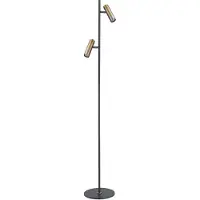Highlight Trend Vloerlamp | 2x GU10 Max 3,5W | Zwart/Brons
